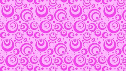 Pink Circle Pattern