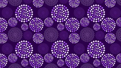 Violet Circle Pattern