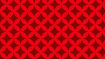 Red Floral Pattern