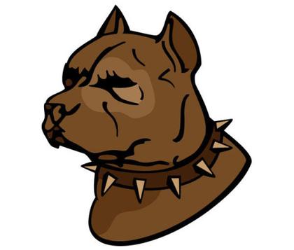 Pit Bull Vector Image