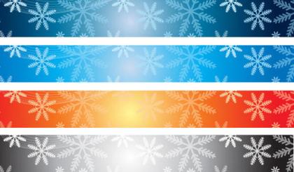 Free Christmas Banner Backgrounds