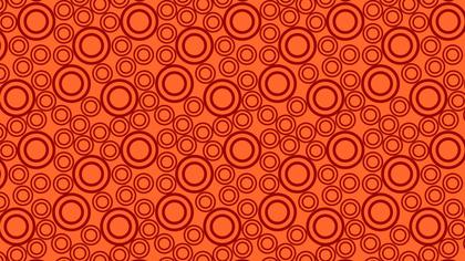 Orange Circle Pattern
