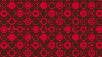 Free Download Red Circle Repeat Pattern Background