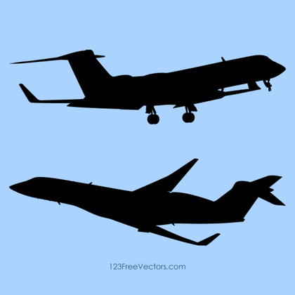 Diverse Array of Silhouette Vector Graphics