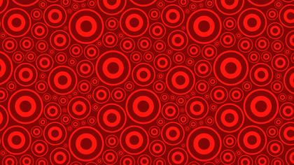 Free Download Abstract Red Circle Pattern