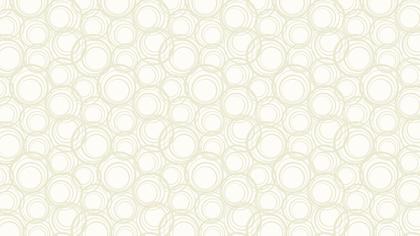 White Circle Pattern Background