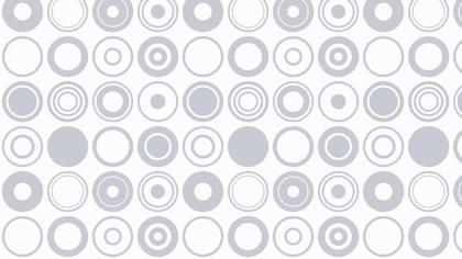 White Seamless Circle Pattern