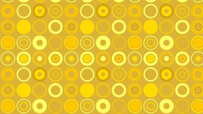 Yellow Circle Pattern