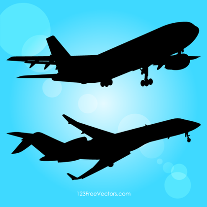 Airplane Stock Vector