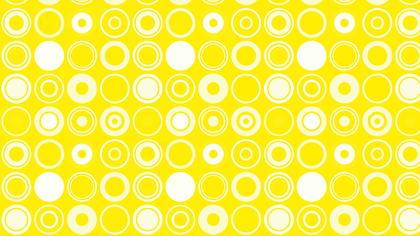 Yellow Circle Pattern