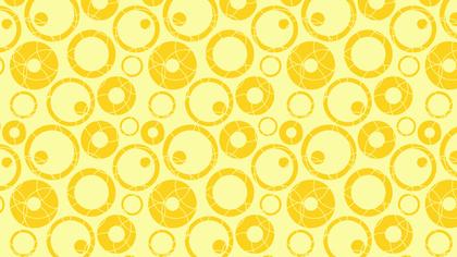Yellow Circle Pattern
