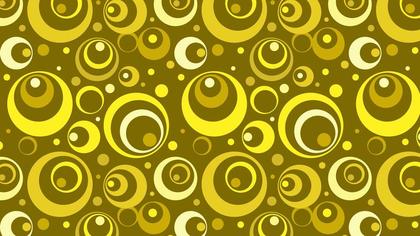 Yellow Circle Pattern