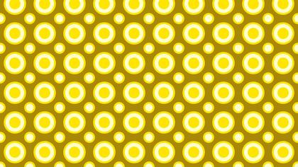 Yellow Circle Pattern