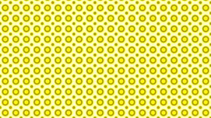 Yellow Circle Pattern
