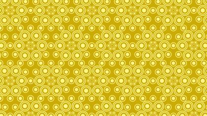 Gold Circle Pattern