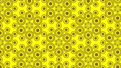 Yellow Circle Pattern