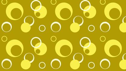 Yellow Circle Pattern