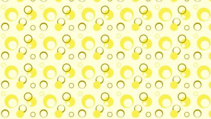 Yellow Circle Pattern