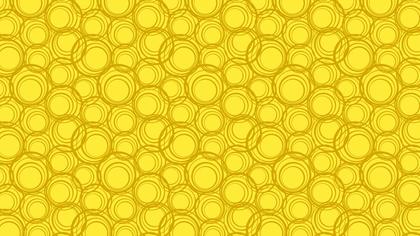 Yellow Circle Pattern