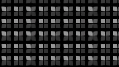 Black Seamless Geometric Square Pattern Background