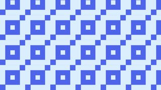Blue Square Pattern