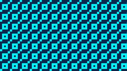 Blue Geometric Square Background Pattern