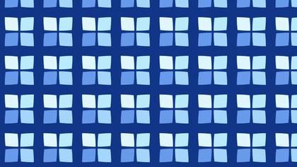 Blue Seamless Square Background Pattern