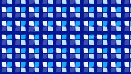 Blue Seamless Geometric Square Background Pattern