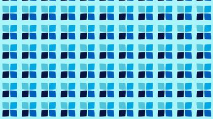Blue Square Pattern Background Vector Image