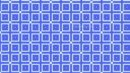 Cobalt Blue Seamless Square Pattern Background Illustration