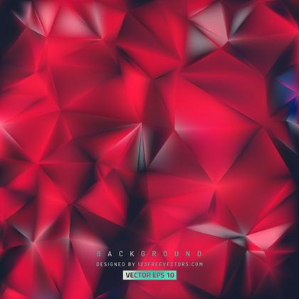Abstract Dark Red Polygon Pattern Background