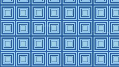 Geometric Blue Square Pattern Background