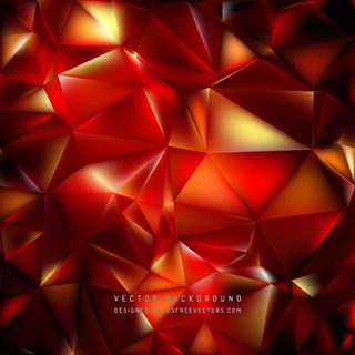 Dark Red Polygon Triangle Background
