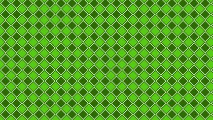 Green Geometric Square Pattern Background Vector