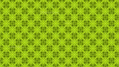 Green Seamless Square Pattern