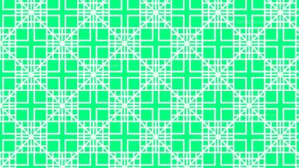 Spring Green Seamless Geometric Square Pattern Background