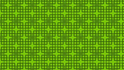 Green Geometric Square Pattern Illustration