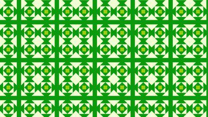 Green Seamless Geometric Square Background Pattern Vector Art