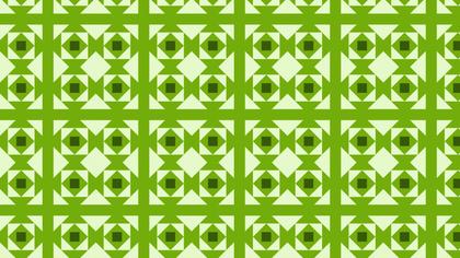 Green Square Pattern Background