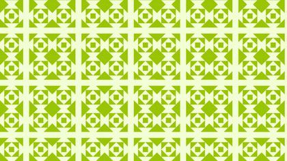 Light Green Seamless Square Pattern