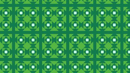 Green Square Pattern Design