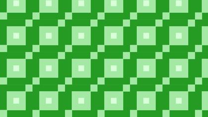 Green Seamless Geometric Square Background Pattern Image