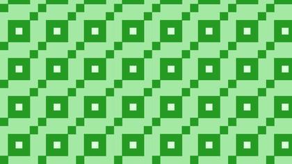 Green Square Pattern
