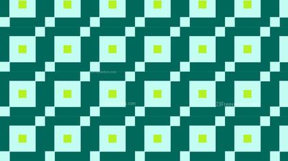 Green Square Background Pattern