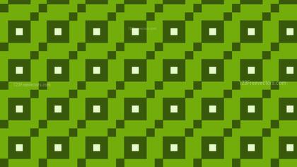 Green Seamless Square Pattern