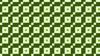 Green Seamless Square Pattern Background