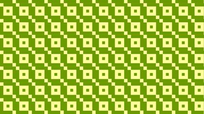 Green Seamless Geometric Square Pattern