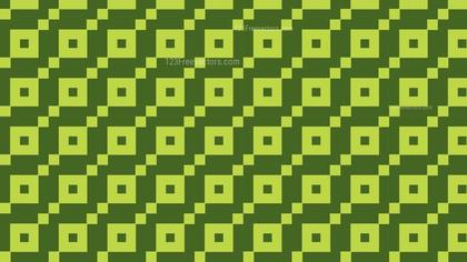 Green Square Pattern