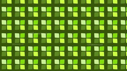 Green Seamless Square Pattern Design
