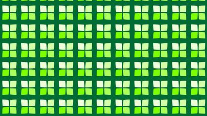 Green Seamless Square Pattern Background Image